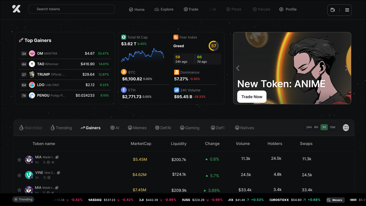 RampX - Crypto Onboarding & Trading dApp