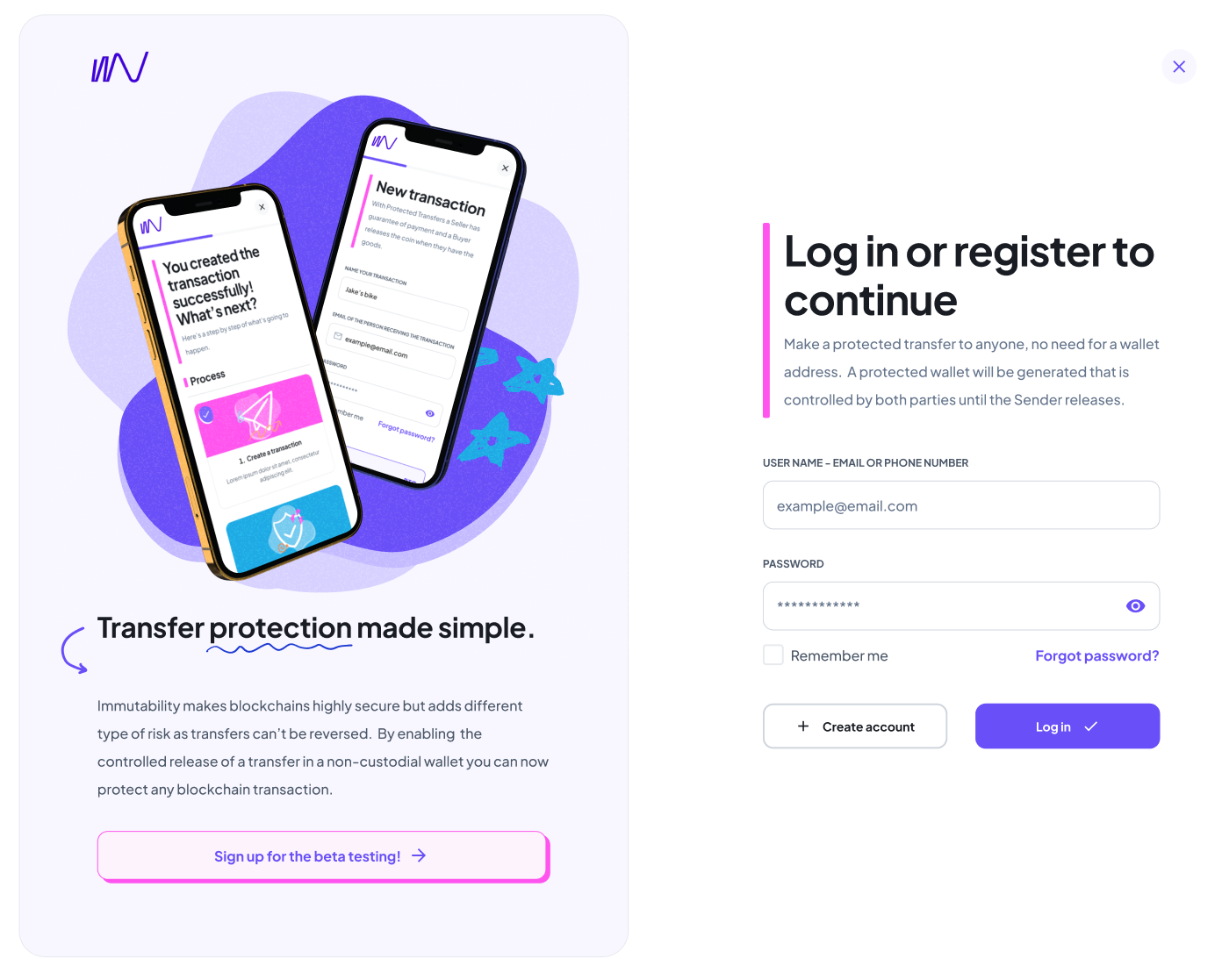 Wallet Nation - Ethereum Escrow Wallet App