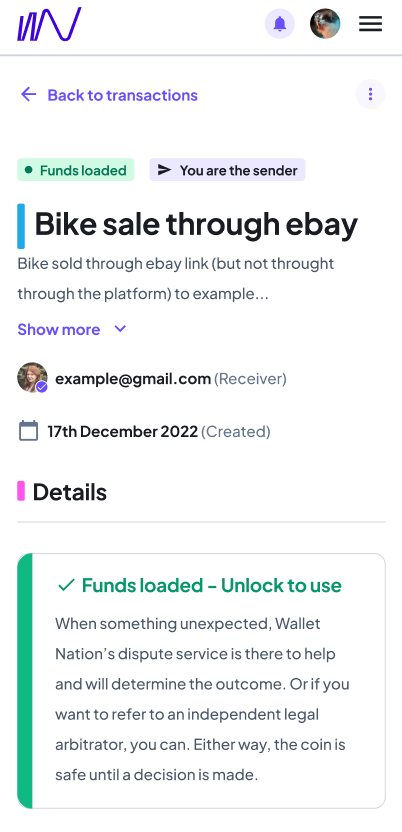 Wallet Nation - Ethereum Escrow Wallet App